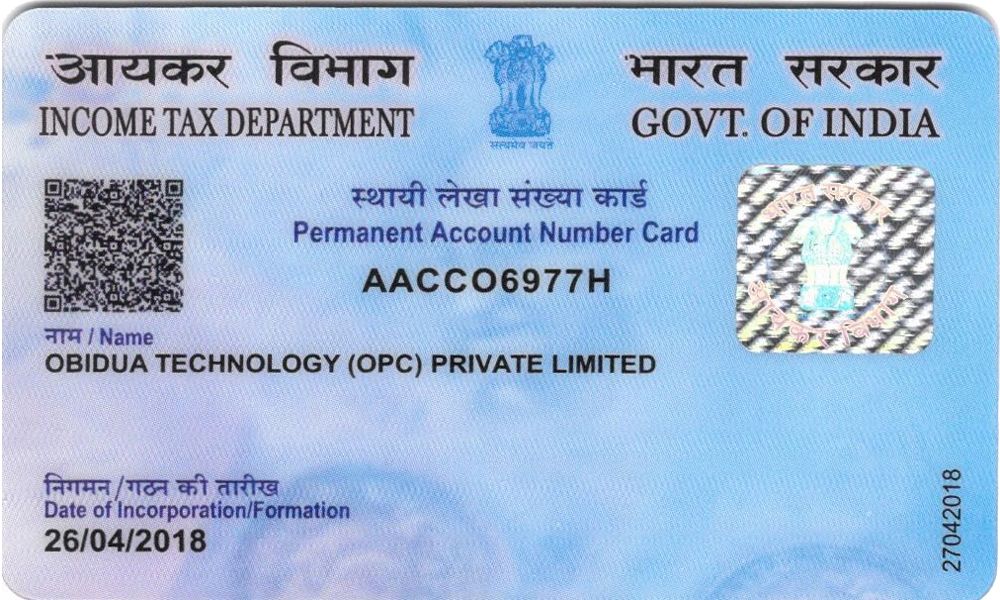 pan card